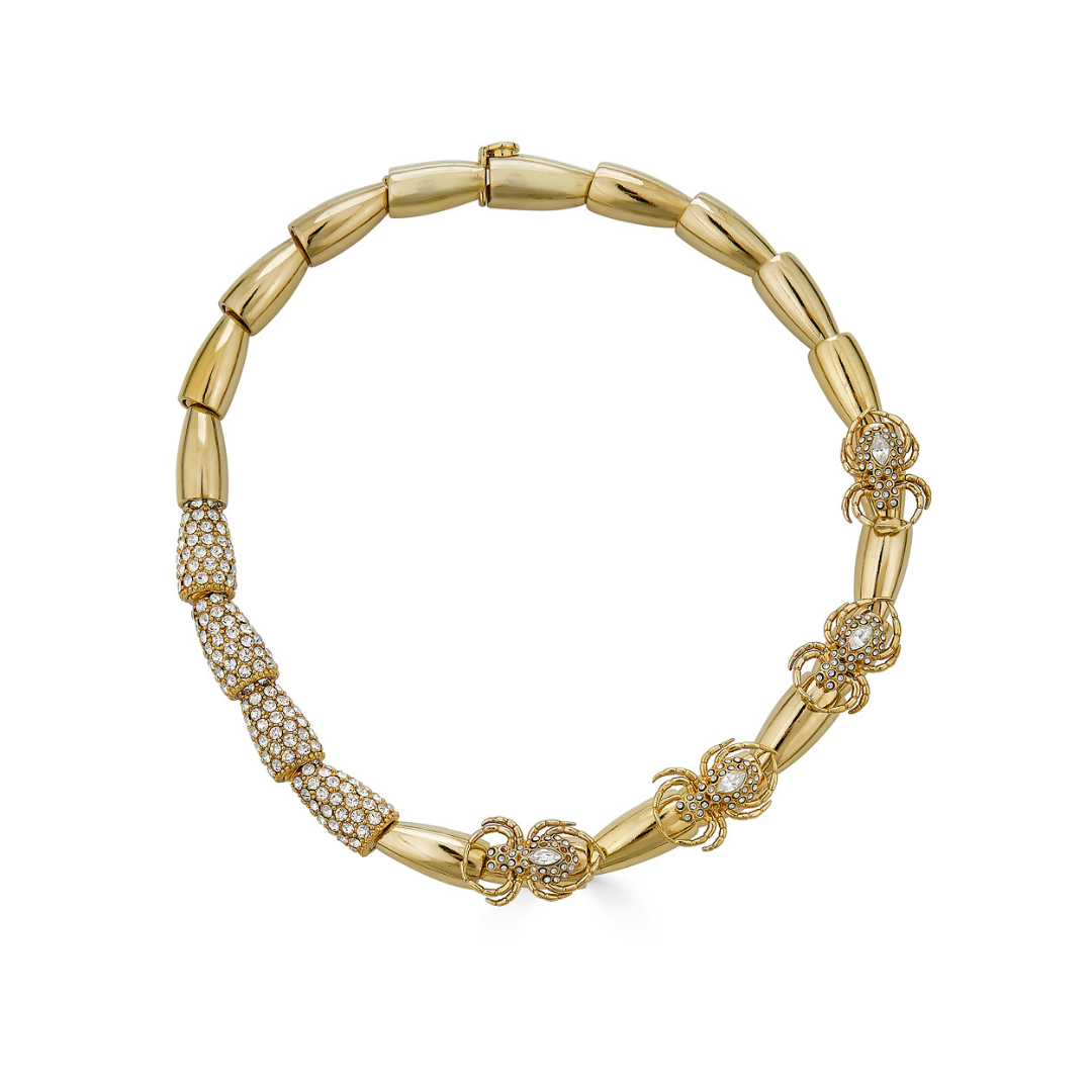 Noble Zipper Necklace Gold - Cristina Sabatini