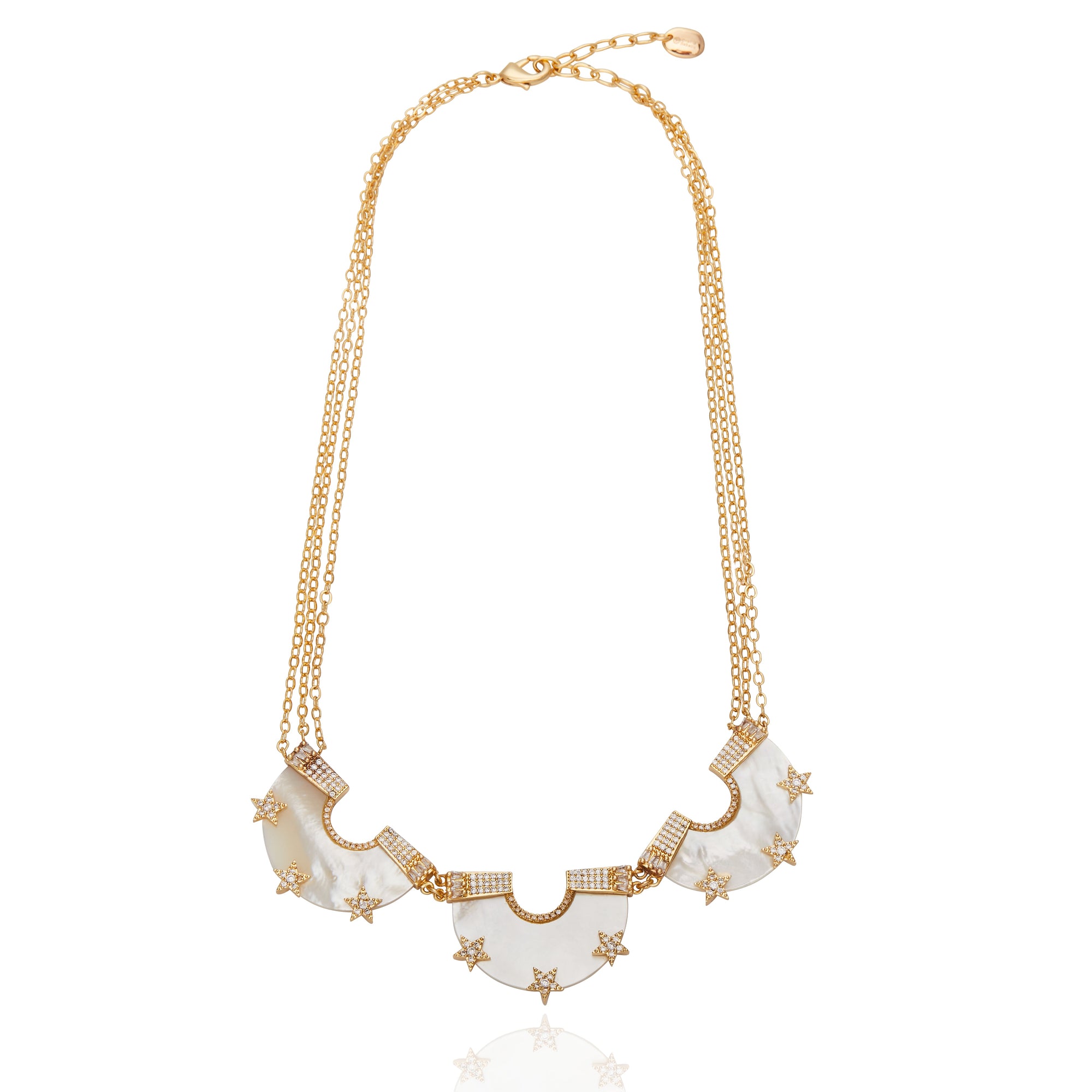 Belinda Necklace White Mop