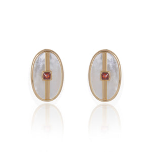 Inspire Mother of Pearl Red Gift Set