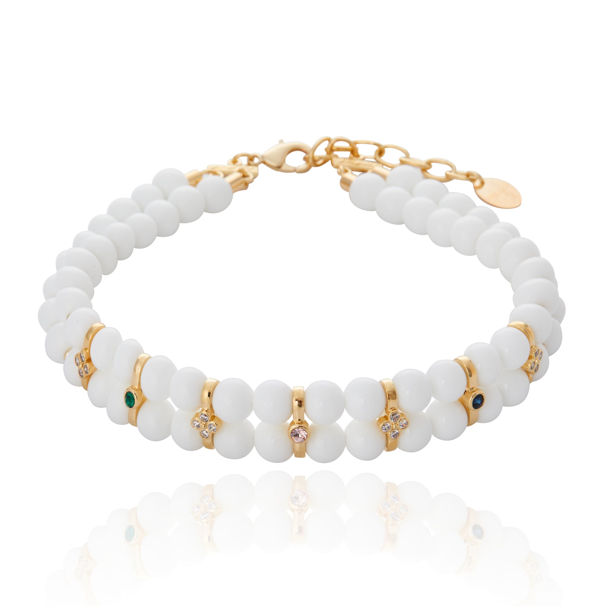 Palazzo Grassi Chocker White Agate