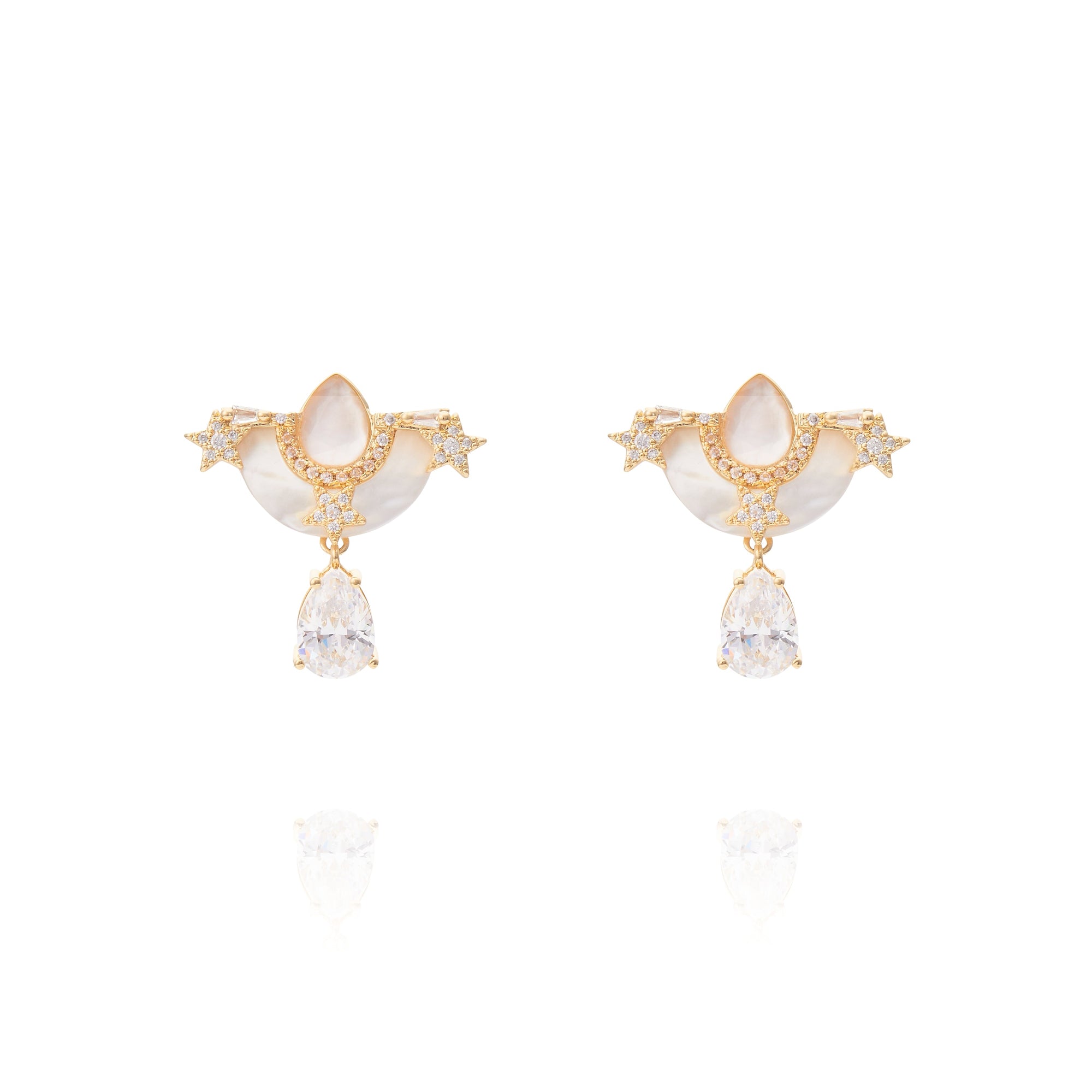 Ersa Earring White Mop