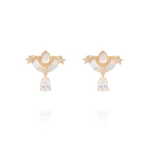 Ersa Earring White Mop