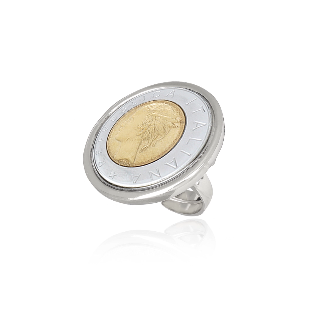 Euro on sale coin ring