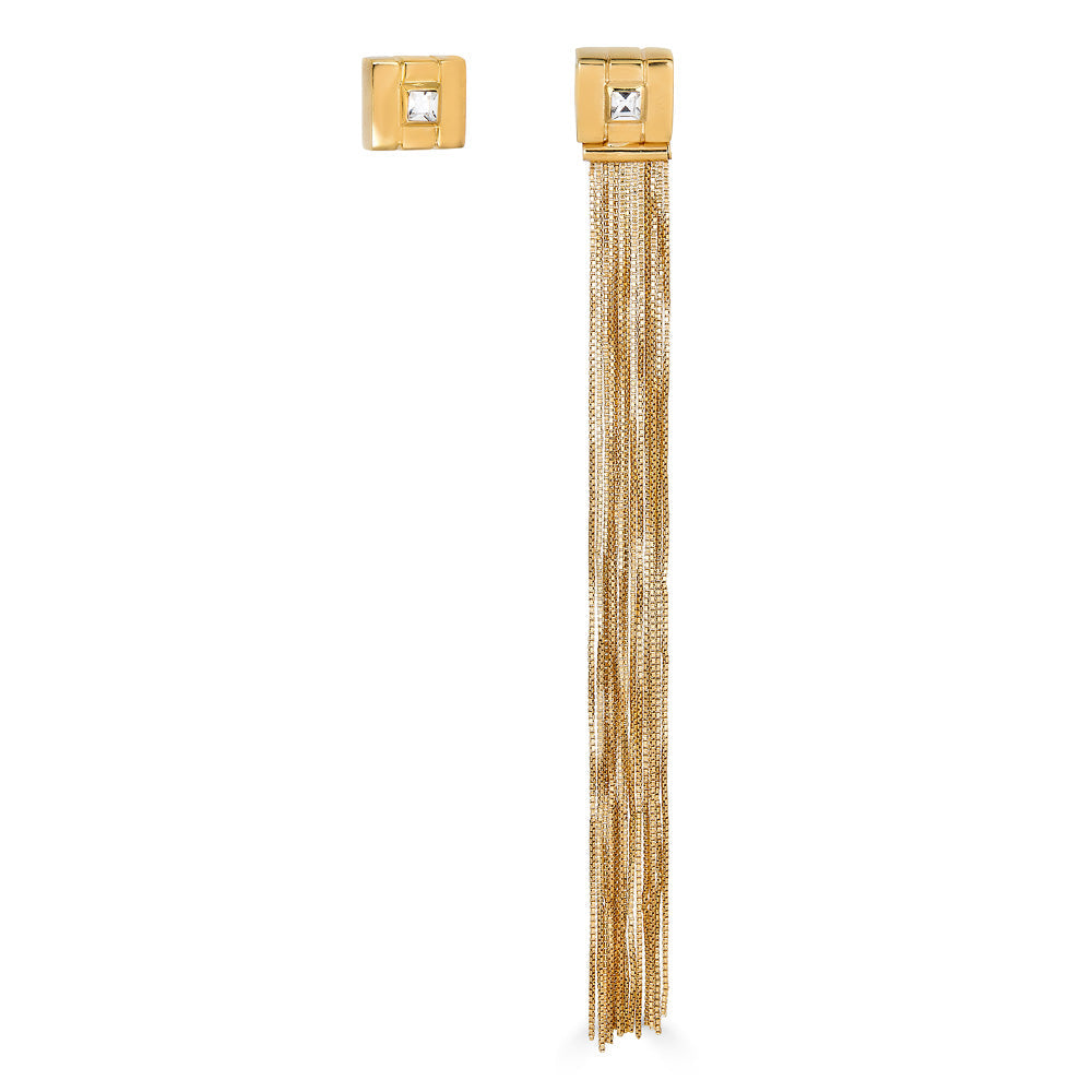 Noble Zipper Necklace Gold - Cristina Sabatini